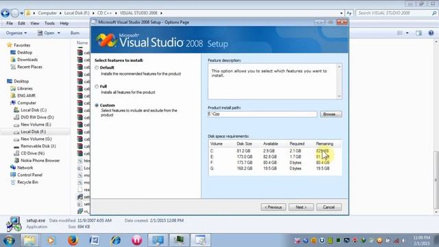 تسطيبب برنامج Visual studio 2008 смотреть онлайн