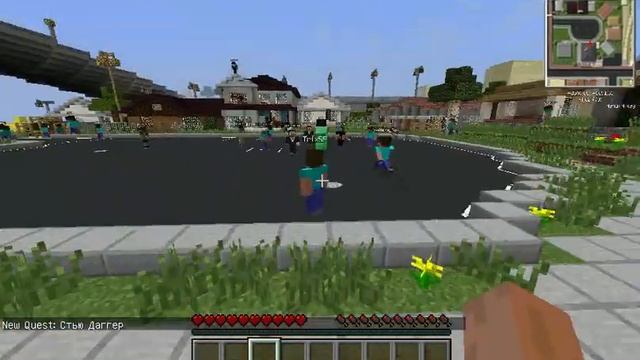 абзор gta лаунчера В МАЙНКРАФТЕ смотреть онлайн