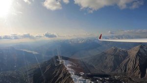 Два планера. Полет парой в Альпах