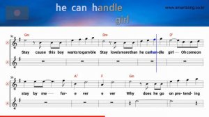 BROTHER LOUIE - Modern Talking  (Alto Saxophone Sheet Gm Key / Karaoke / Easy Solo Music Cover)