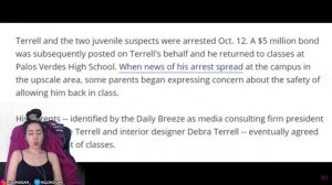 EUROPEAN REACTS TO The Story Of Cameron Terrell (Rollin 90 Crip)