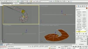 3DsMax Уроки на русском 5 часть 1 (Создание модели завитка)