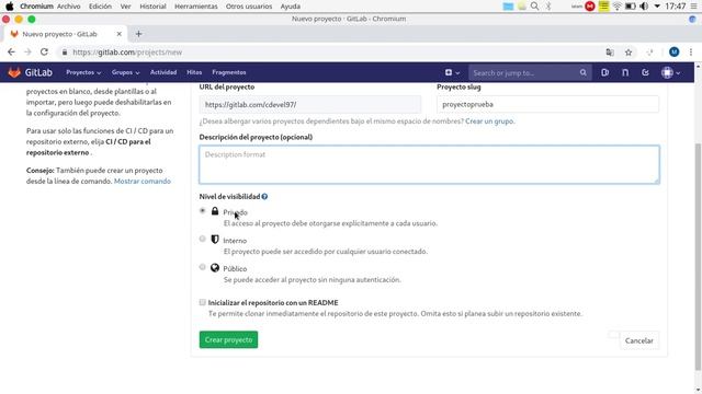 GitLab | Primeros Pasos смотреть онлайн