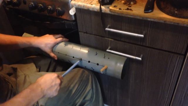 Самодельная перосъёмная насадка на дрель. смотреть онлайн