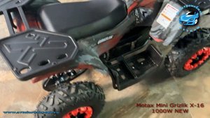 Детский электрический квадроцикл Motax Mini Grizlik Х-16 1000W NEW
