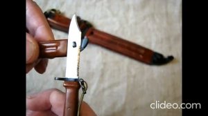 штык нож АК 74 (6х4) миниатюра