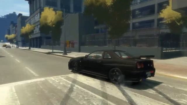 Nissan Skyline R34 GT-R DRIFT | GTA IV смотреть онлайн