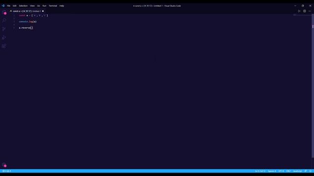 Metodo reverse() Javascript #CodeBeer