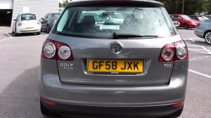 2008 Volkswagen Golf Plus SE 1.9 Steel Grey Metallic GF58JXK at JCB VW Medway