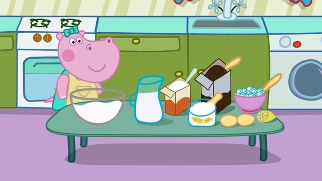 Hippo ? Cooking School ? Games for Girls ? Cartoon Game Review смотреть онлайн