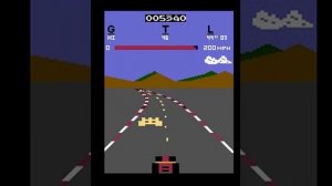 Pole Position (Atari 2600) - Game Play