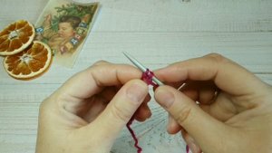 Эластичный край. Узелковый набор петель