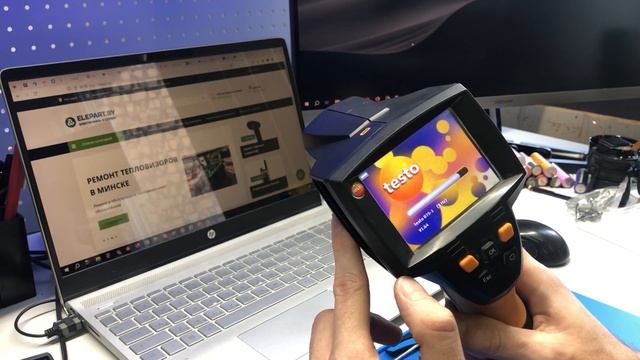 Ремонт тепловизора Testo 875 смотреть онлайн