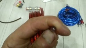 Купил комплект проводов для сабвуфера.