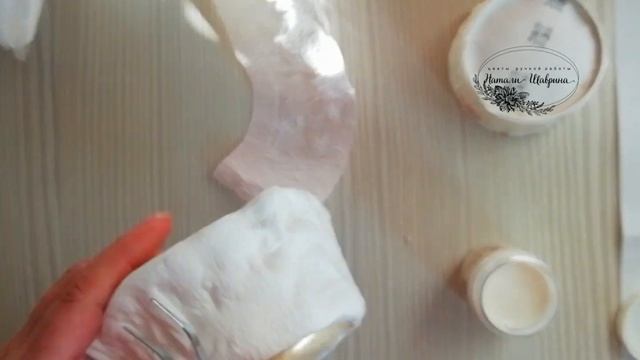Пенёк из глины своими руками. Кашпо своими руками. Handmade. Холодный фарфор
