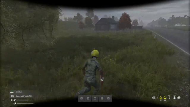 Выживание в DayZ Apocalypse Chernarus. Серия 1.2 Первая удача #dayz #bulldezeer #buldozerdayz
