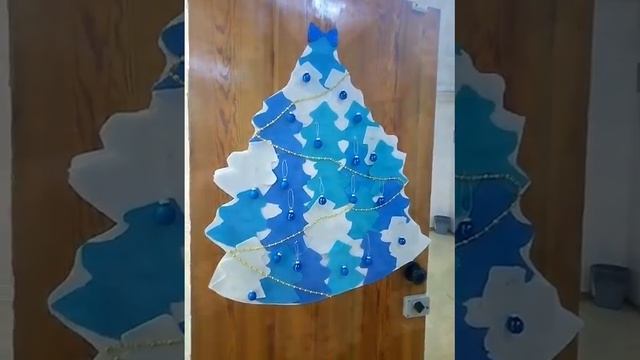 Украшение класса на новый год! смотреть онлайн