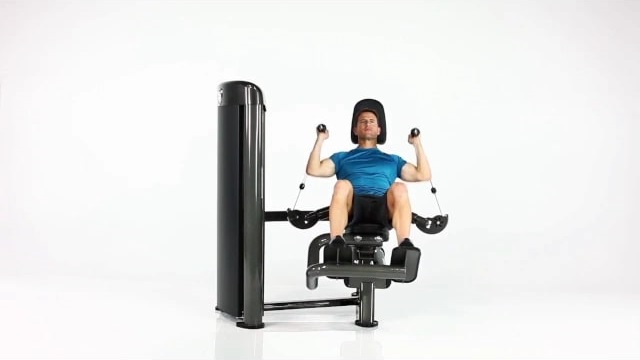 TUFF STUFF Bio Arc Shoulder Press frontview смотреть онлайн