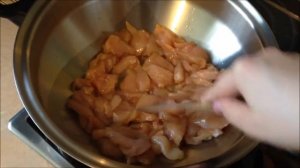 Wok iCook Рецепт Вок Рис с Курицей. Сковорода Вок от айкук.