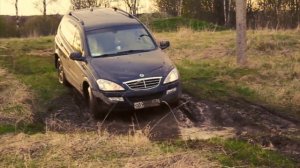 Покатушки Селигер. Santa Fe Classic CRDi, Kyron XDi, Pajero II V6.