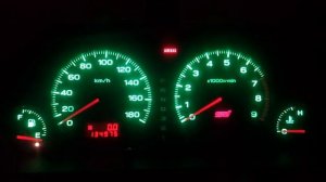 Пересвет щитка приборов Subaru Forester SF5