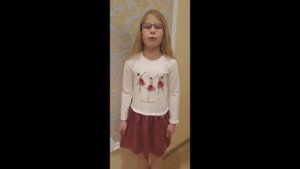 Баканова Наталья. Стихотворение А. Барто «Морковный сок».