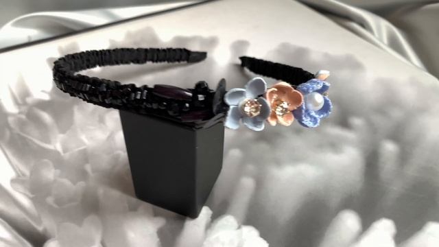 Ободок ручной работы расшитый бисером смотреть онлайн