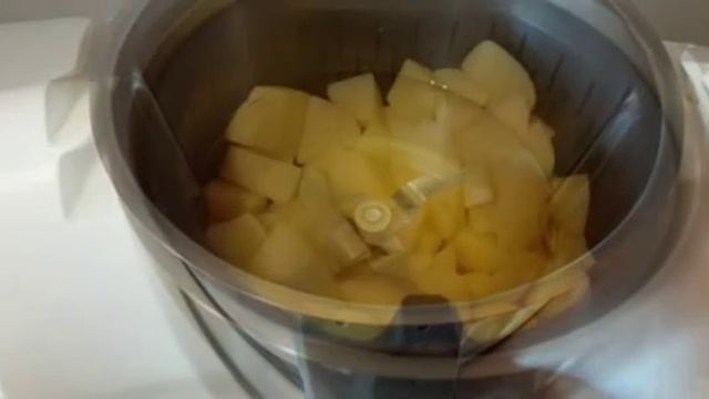 Рецепт Термомикс: Рыбное филе с картошкой.