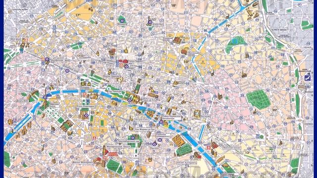 метро парижа с достопримечательностями на русском языке смотреть онлайн