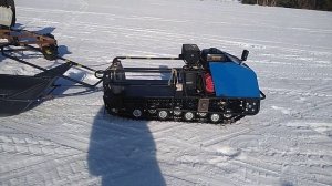 Мотобуксировщик длинная база.