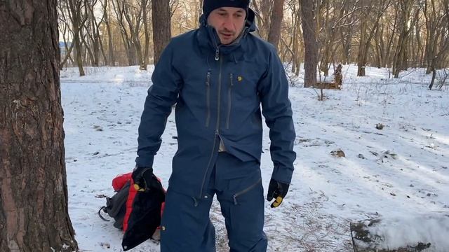 МЕМБРАННЫЕ ШТАНЫ САМОСБРОСЫ FJALLRAVEN BERGTAGEN ECO-SHELL TROUSERS/ ПОЛНЫЙ ОБЗОР/  ПЛЮСЫ И МИНУСЫ