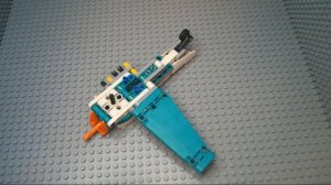 Небольшой набор LEGO lego technic 42117. Гоночный самолет лего.