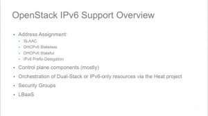 IPV6 in Cloud Deployments