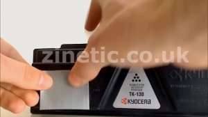 How to refill and reset the Kyocera TK-130/132/134 toner cartridge