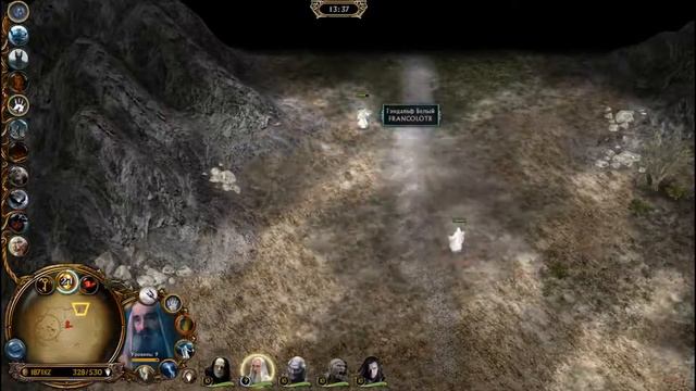 LOTR BFME 2 Witch-king The Onset of Darkness Mod ; ISENGARD vs GONDOR heroes fight смотреть онлайн