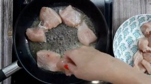 Куриное Филе В Сметанном Соусе с Зелёным Луком. Вкусное и Быстрое Блюдо из Доступных Продуктов!