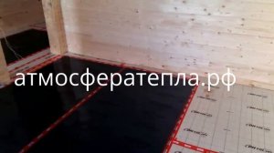 Укладка заземляющего полотна E-Dero Heat Plus.