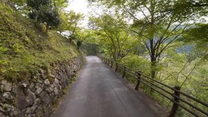 4K・ Город Гудзё и замок Гудзё Хачиман