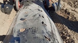 Пленкоукладчик гребнеобразователь для клубники