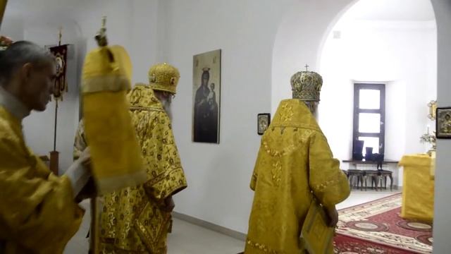 Престольный Праздник в храме Святого праведного Иоанна Кронштадтского в Волгограде. смотреть онлайн