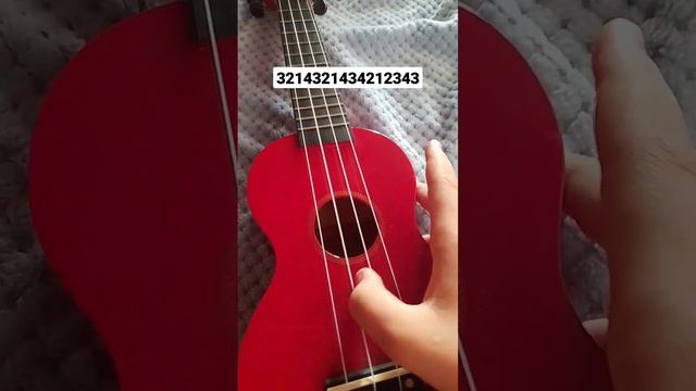 Простая мелодия на укулеле❤🩹 смотреть онлайн