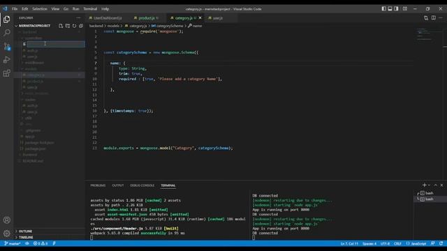 models relationship mongodb (Part 1) - MERN Stack смотреть онлайн