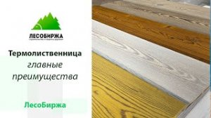 Почему для фасада лучше выбрать термодерево лиственницу