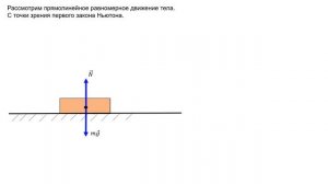 9  класс урок №19  Первый закон Ньютона  Инерциальные системы отсчета