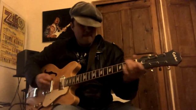 Epiphone Casino Guitar-Blues -Rock DEMO with The Voodoo Clean by JMH Custom. смотреть онлайн