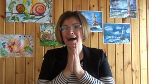 Светлана Бурнос. Песенка "Барабан".