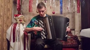 Гамма фа-мажор в терцию на баяне. Урок №70