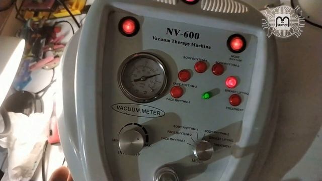 Repair vacuum therapy machine nv 600  for beauty service Ремонт вакуумного масажера для салону крас