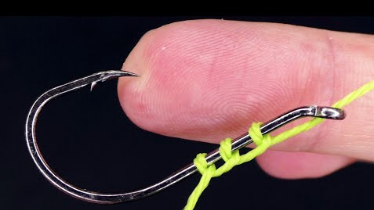 Рыболовный узел, Ты должен знать этот fishing knot. Be sure to try!.mp4