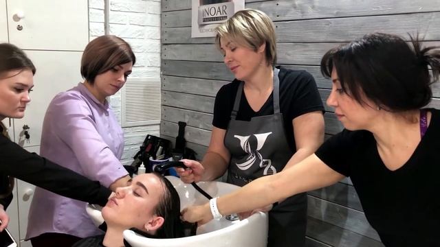 Ботокс волос. Применение завершающей маски